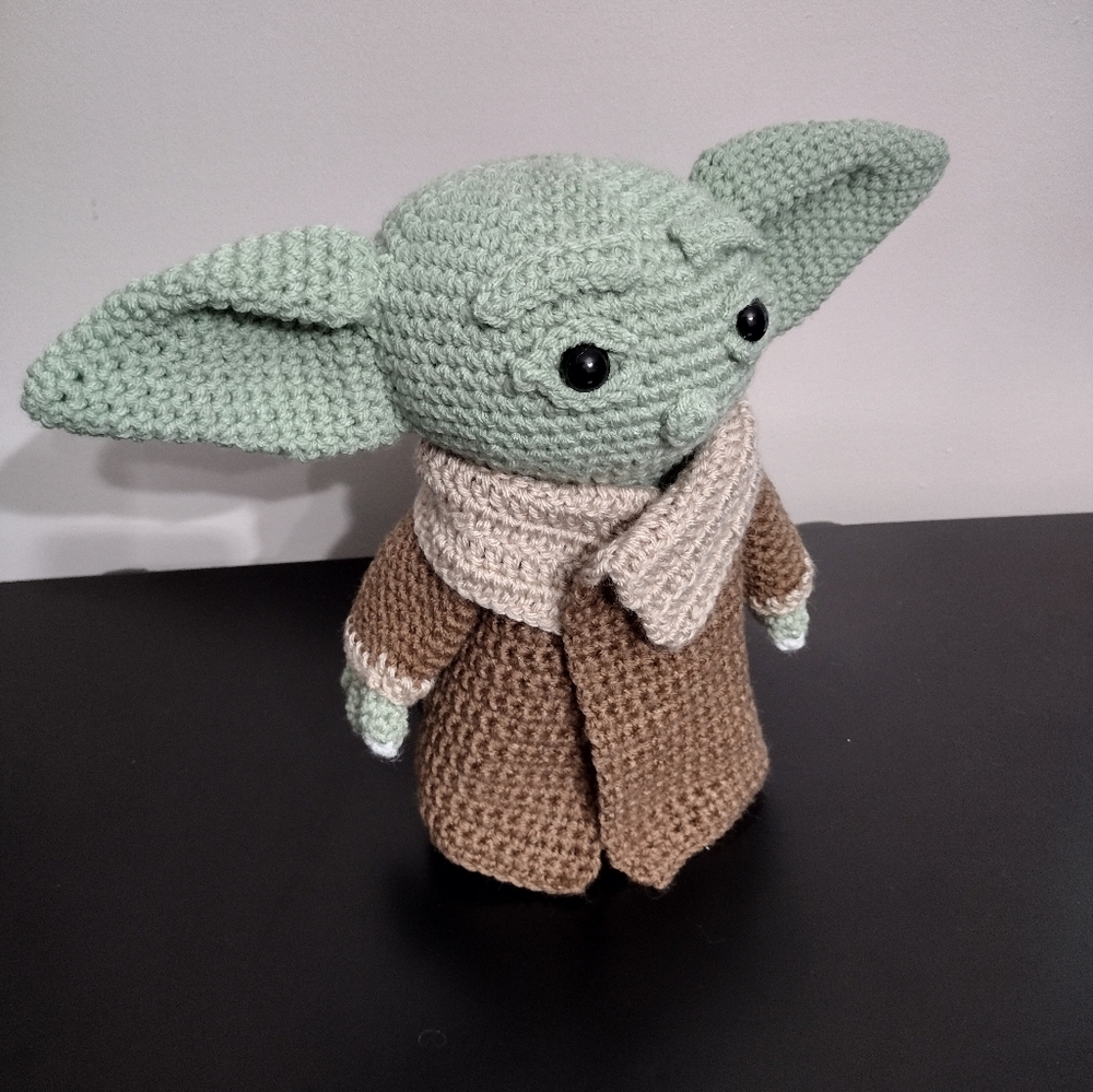 Handmade Crochet Baby Yoda